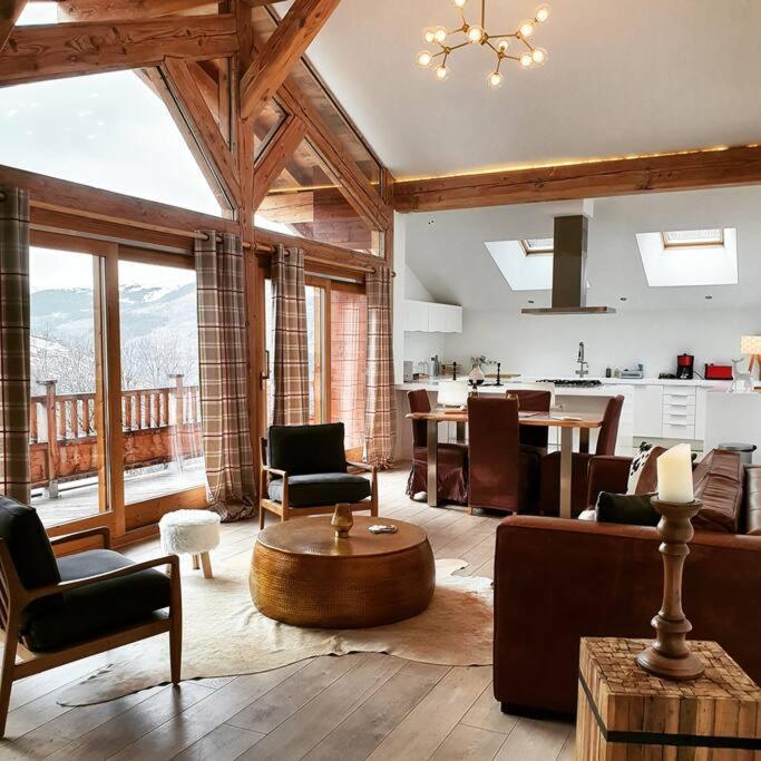 Chalet Entier 110M2 Avec Vue Et Sauna A 10 Min Des Pistes Sainte-Foy-Tarentaise Εξωτερικό φωτογραφία